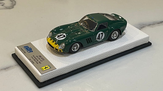 BBR 1/43 Ferrari 250 GTO 3767GT 1000KM Nurburgring 1963 Dark Green No. 47 BBRGTO05