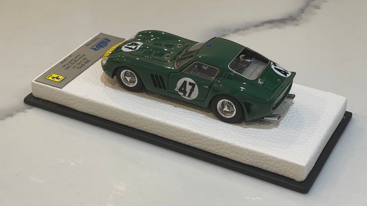 BBR 1/43 Ferrari 250 GTO 3767GT 1000KM Nurburgring 1963 Dark Green No. 47 BBRGTO05