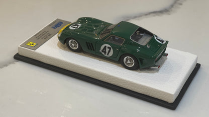 BBR 1/43 Ferrari 250 GTO 3767GT 1000KM Nurburgring 1963 Dark Green No. 47 BBRGTO05