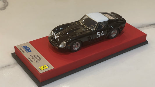 BBR 1/43 Ferrari 250 GTO 3541GT Nurburgring 1962 Brown/White BBRGTO07LB