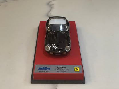 BBR 1/43 Ferrari 250 GTO 3541GT Nurburgring 1962 Brown/White BBRGTO07LB
