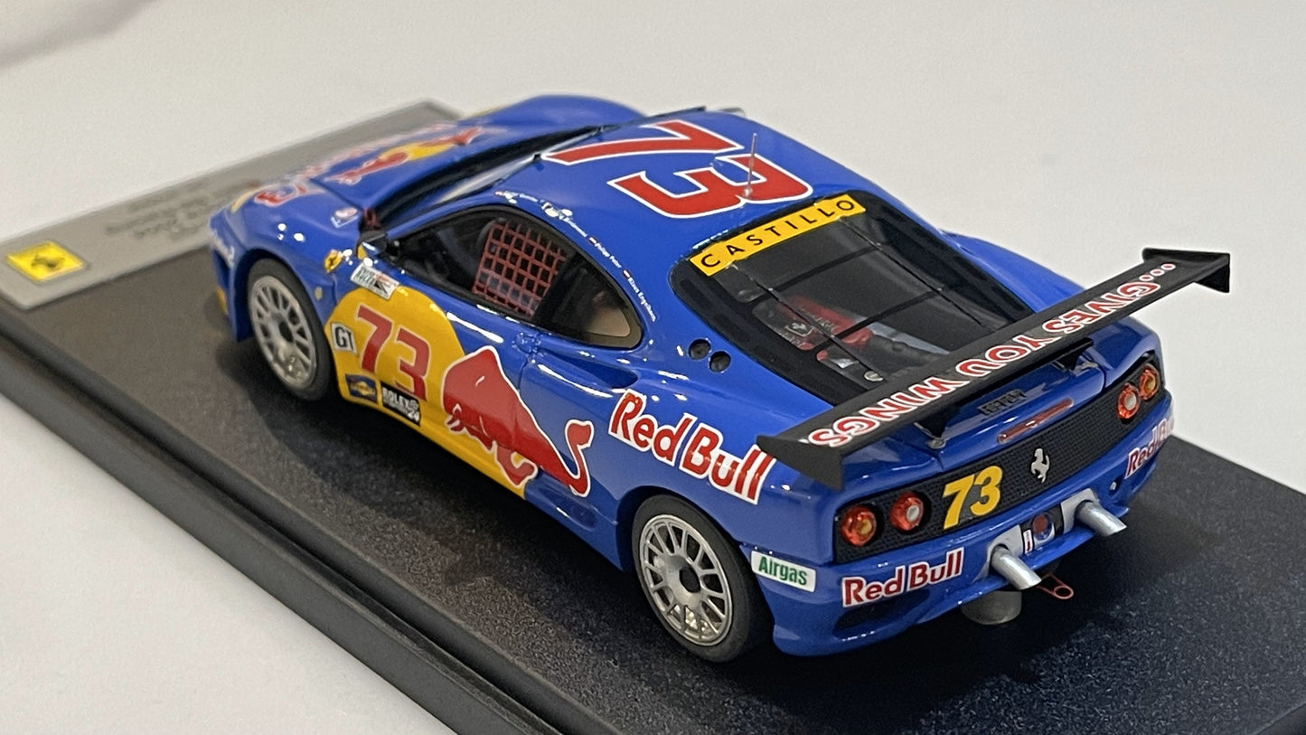 BBR 1/43 Ferrari 360 N/GT Daytona 2004 Blue No. 73 PJM322