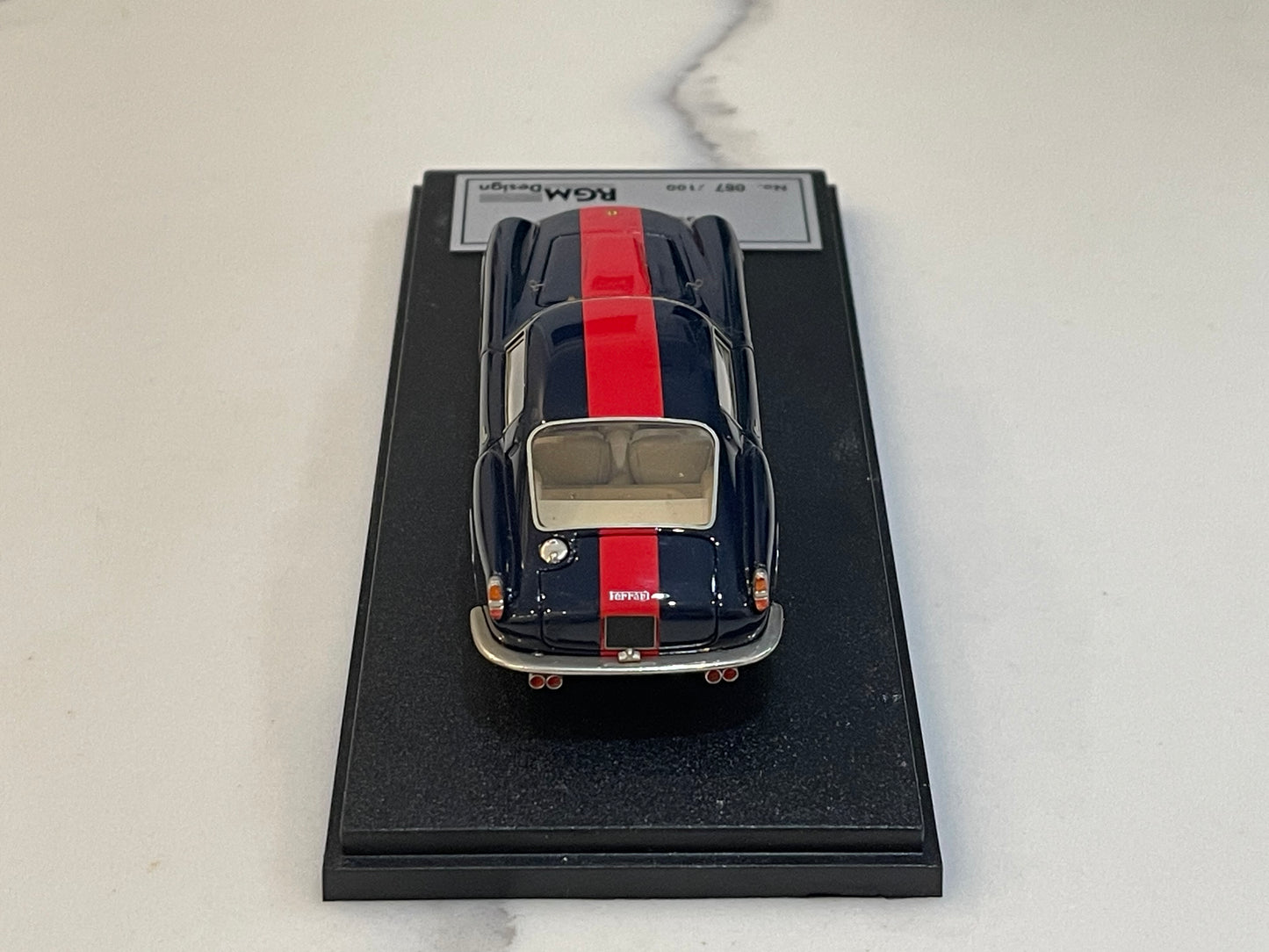 BBR 1/43 Ferrari 250 TDF Street 1958 Dark Blue/Red BBRRGM08B
