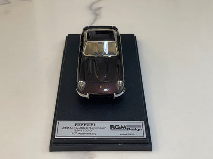 BBR 1/43 Ferrari 250 GT Lusso Long Nose 4335GT 1963 Met. Brown RGM15-5