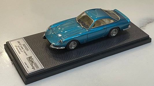 BBR 1/43 Ferrari 250 GT Lusso Long Nose 4335GT 1963 Met. Light Blue RGM15-8