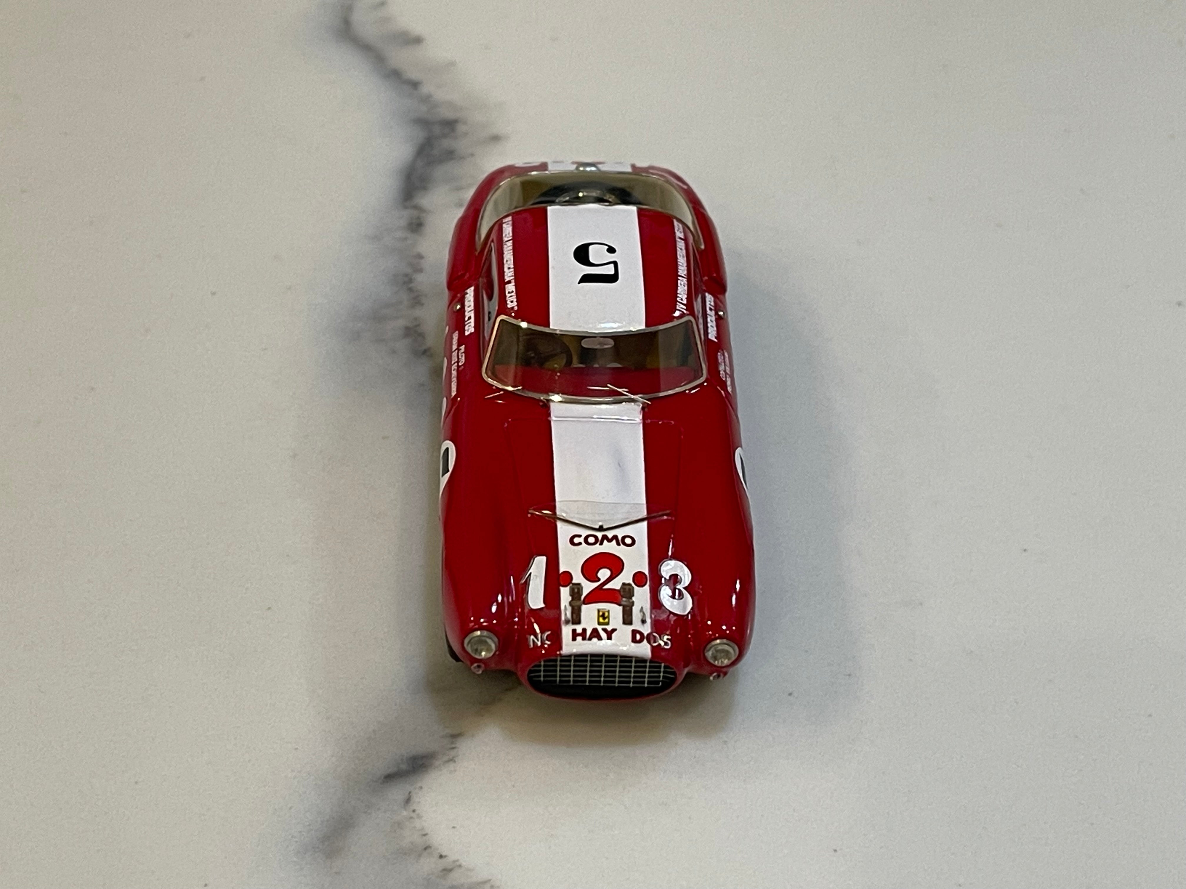 BBR 1/43 Ferrari 250 MM IV Carrera Panamericana 1953 Red/White No. 5 SM09B