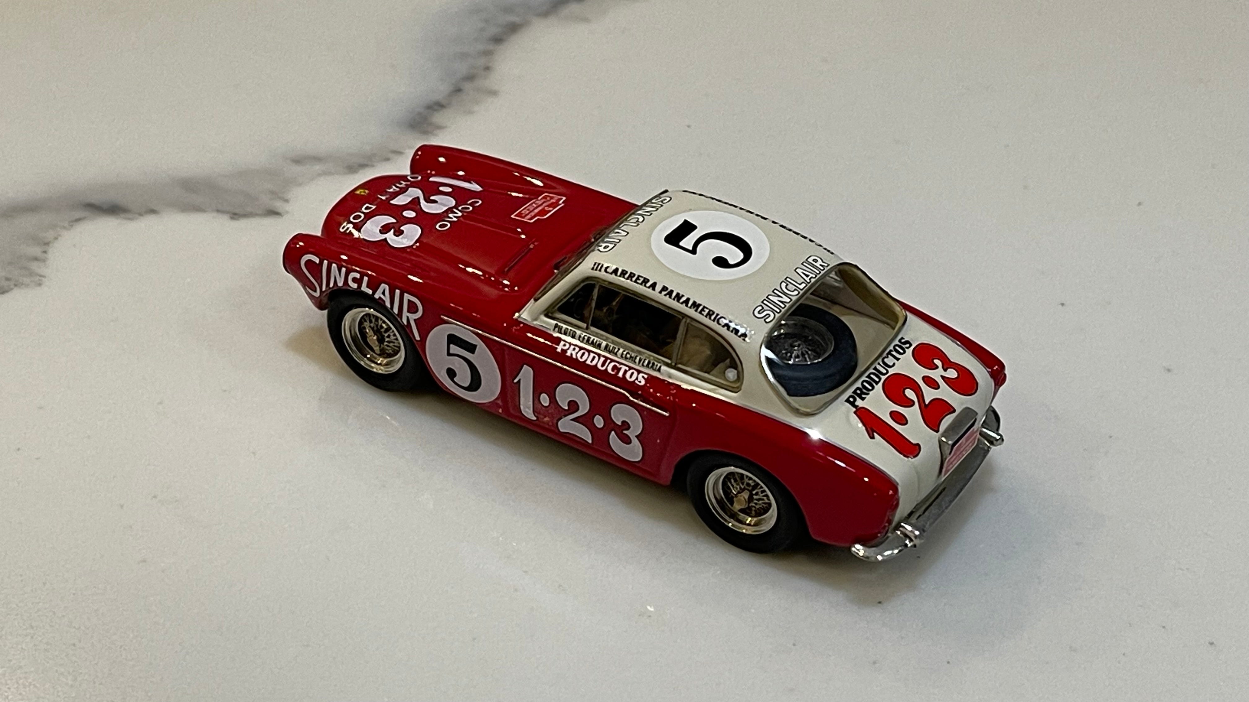 BBR 1/43 Ferrari 212 Inter Vignale II Carrera Panamericana 1952 Red/White No. 5 SM15B