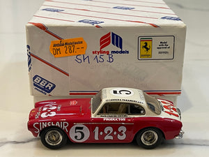 BBR 1/43 Ferrari 212 Inter Vignale III Carrera Panamericana 1952 Red/White No. 5 SM15B