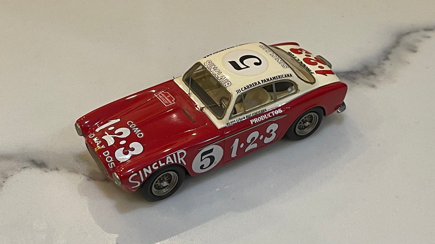 BBR 1/43 Ferrari 212 Inter Vignale III Carrera Panamericana 1952 Red/White No. 5 SM15B