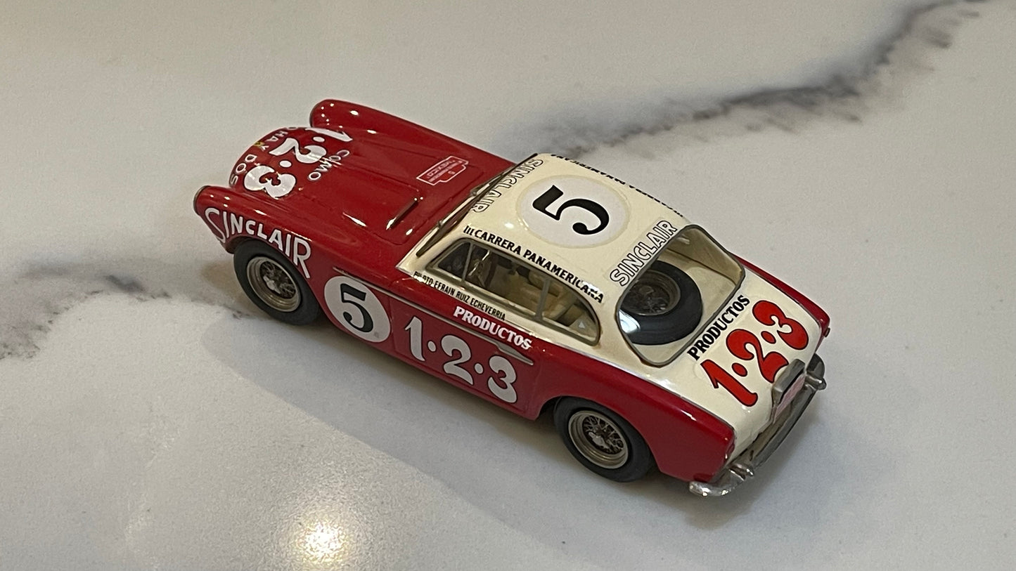 BBR 1/43 Ferrari 212 Inter Vignale III Carrera Panamericana 1952 Red/White No. 5 SM15B