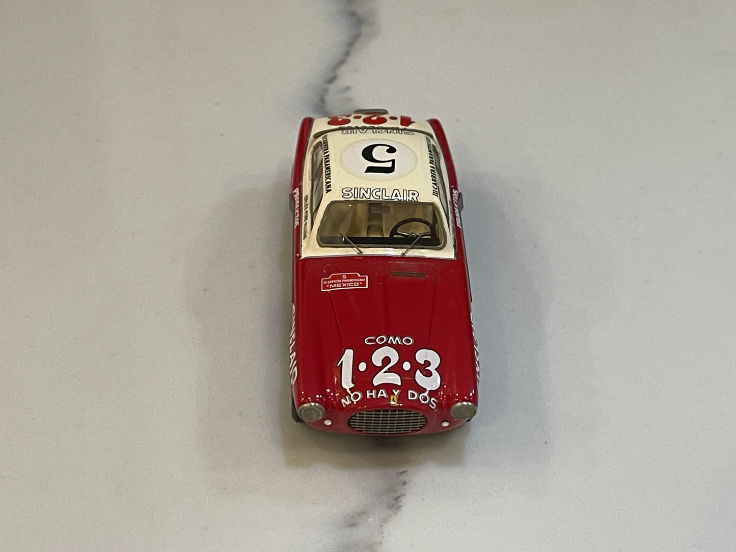 BBR 1/43 Ferrari 212 Inter Vignale III Carrera Panamericana 1952 Red/White No. 5 SM15B