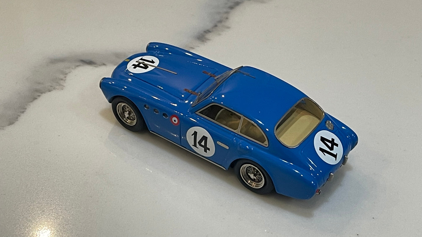 BBR 1/43 Ferrari 340 America Vignale RHD 24HR Le Mans 1952 Blue No. 14 SM16B