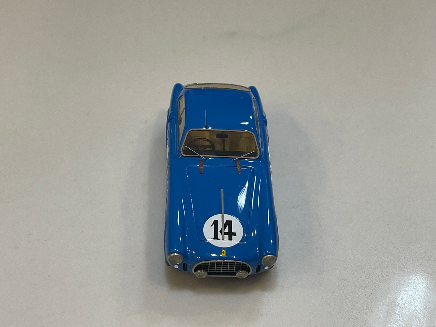 BBR 1/43 Ferrari 340 America Vignale RHD 24HR Le Mans 1952 Blue No. 14 SM16B