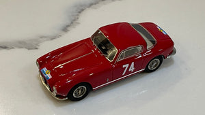 BBR 1/43 Ferrari 250 Europa Coupe PF Tour de France 1956 Red No. 74 SM20E