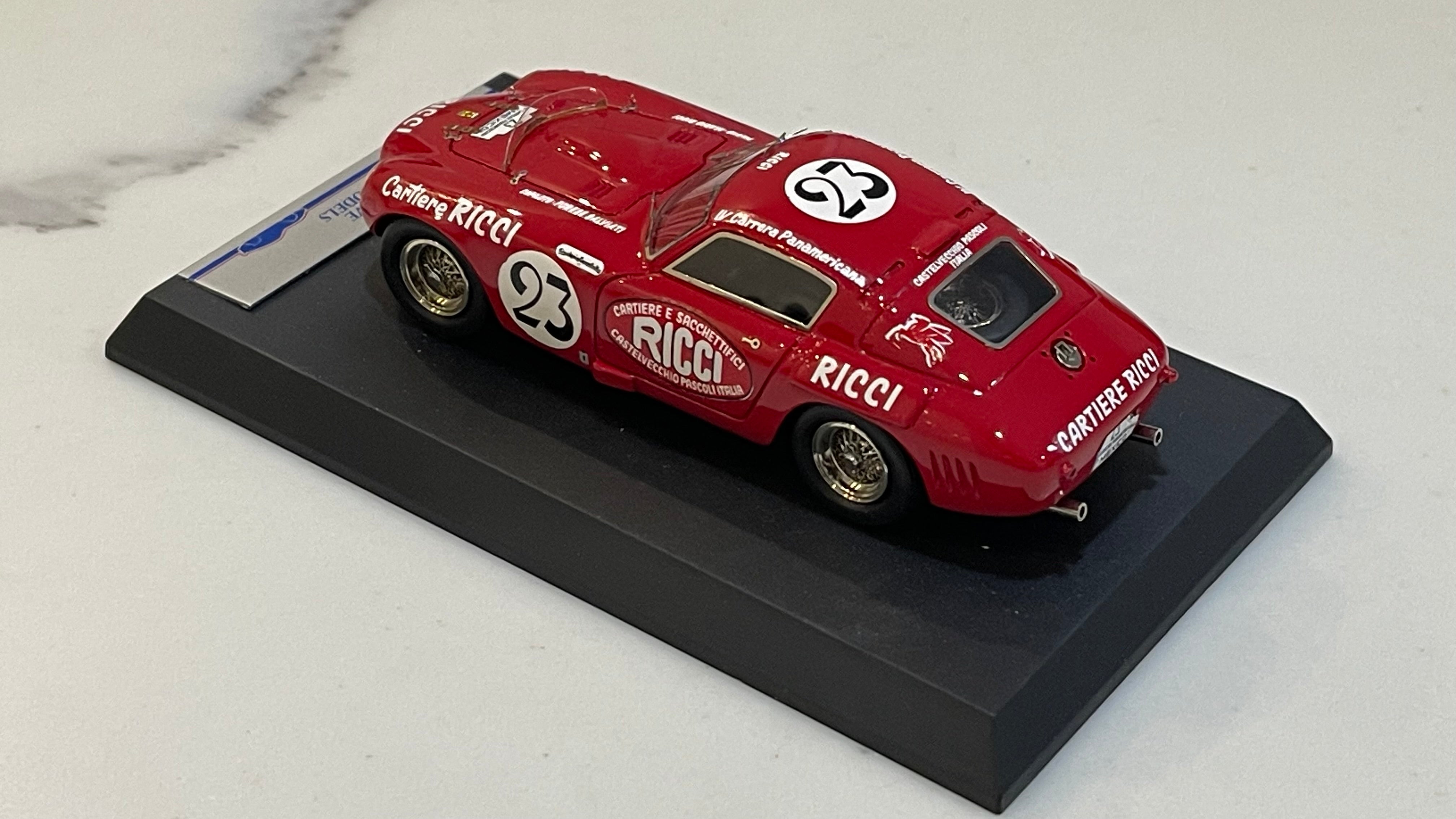 BBR 1/43 Ferrari 375 MM Carrera IV Panamericana 1953 Red No. 23 SM29B