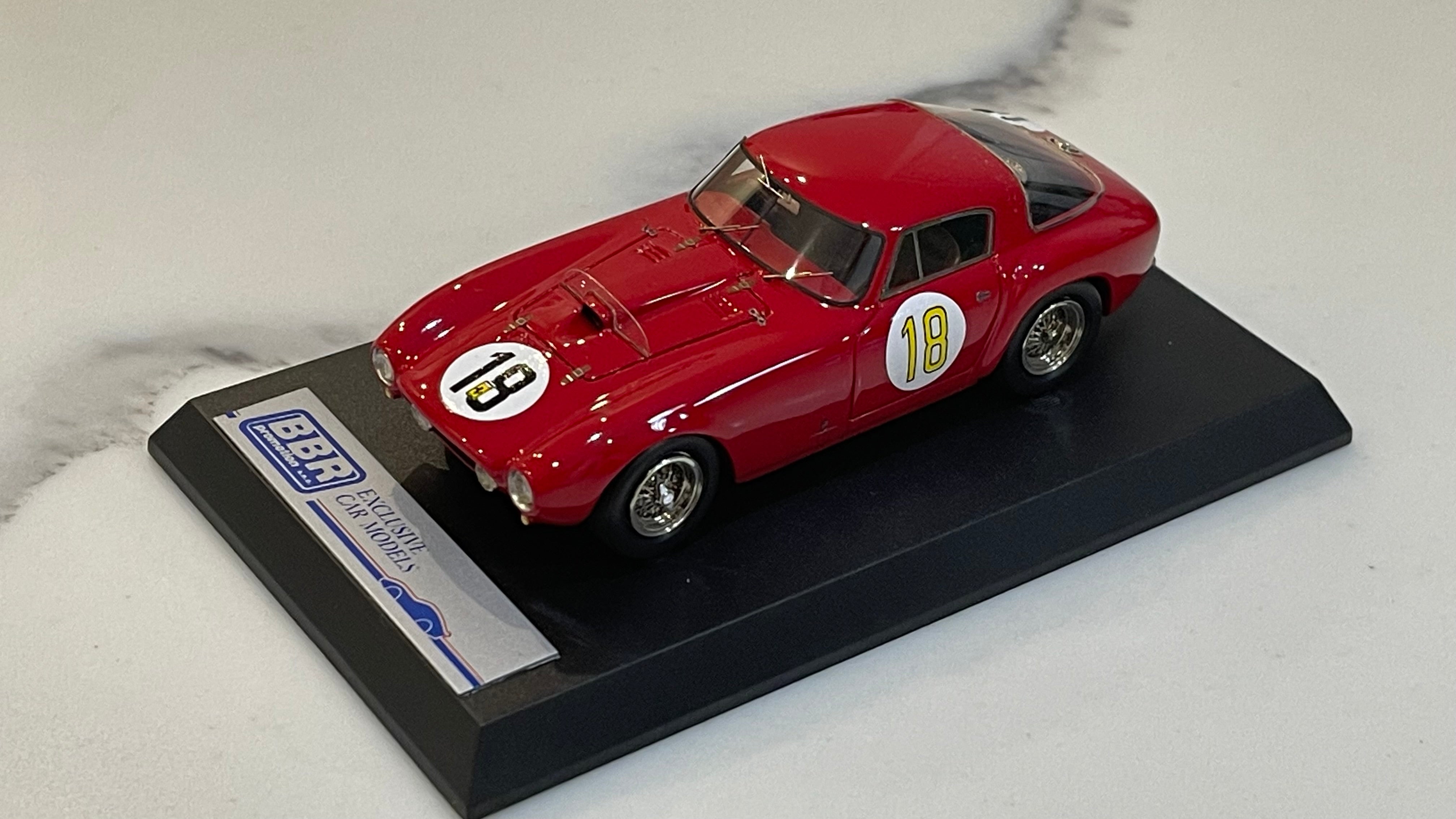 BBR 1/43 Ferrari 375 MM Carrera V Panamericana 1954 Red No. 18 SM29E