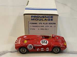 BBR Starter 1/43 Ferrari 375 Plus 0392AM Carrera I Panamericana 1954 Red No. 19 ST156