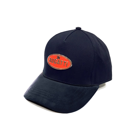 Bugatti Heritage Metal Logo Hat Blue