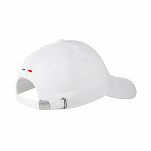 Bugatti Collection EB White Hat - Embroidered Blue Logo