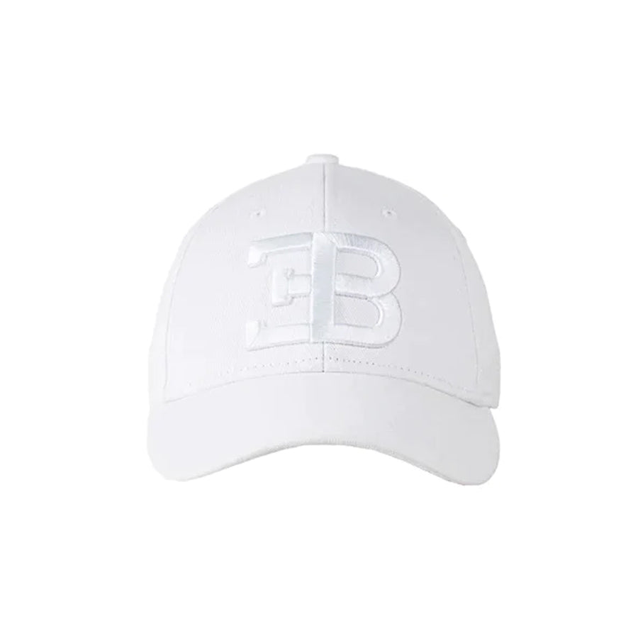 Bugatti Collection EB White Hat - Embroidered White Logo