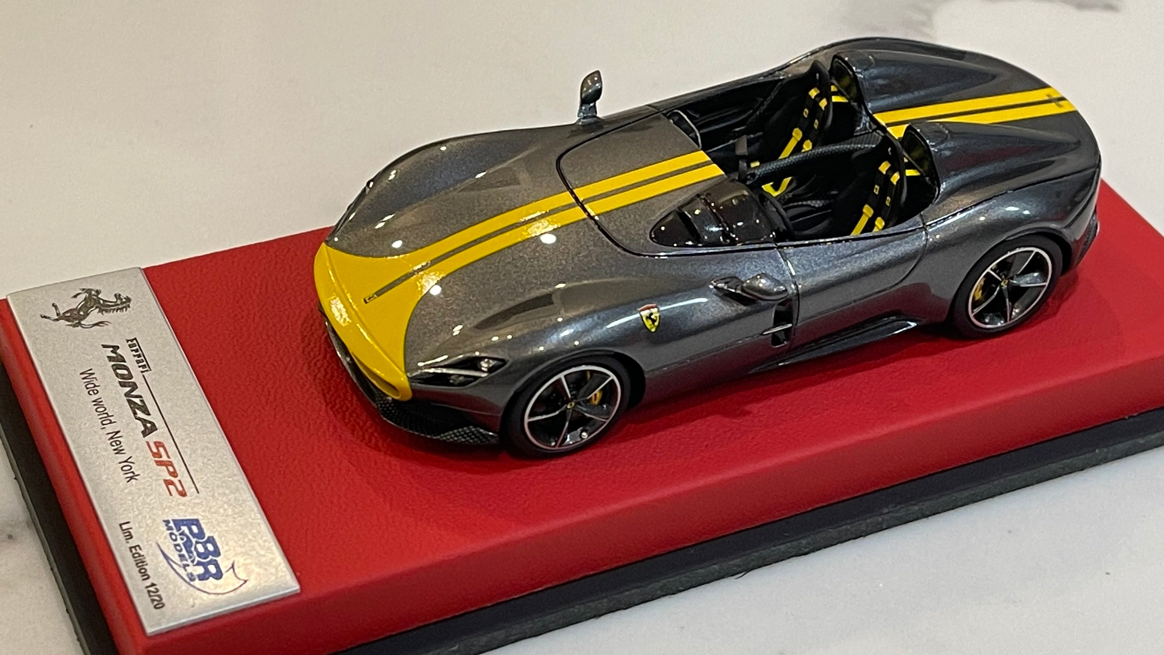 BBR 1/43 Ferrari Monza SP2 2019 Grey CAR61BLB