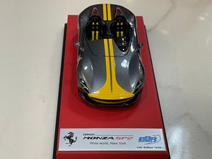 BBR 1/43 Ferrari Monza SP2 2019 Grey CAR61BLB