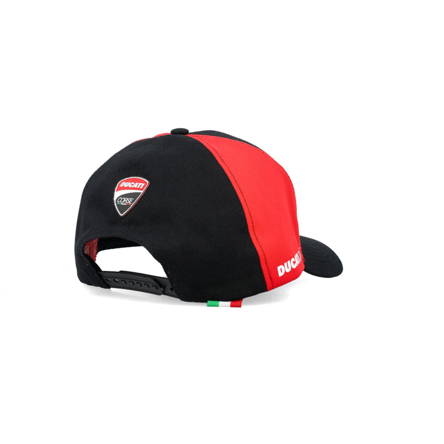 Ducati Corse Logo Hat Black/Red