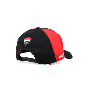 Ducati Corse Logo Hat Black/Red