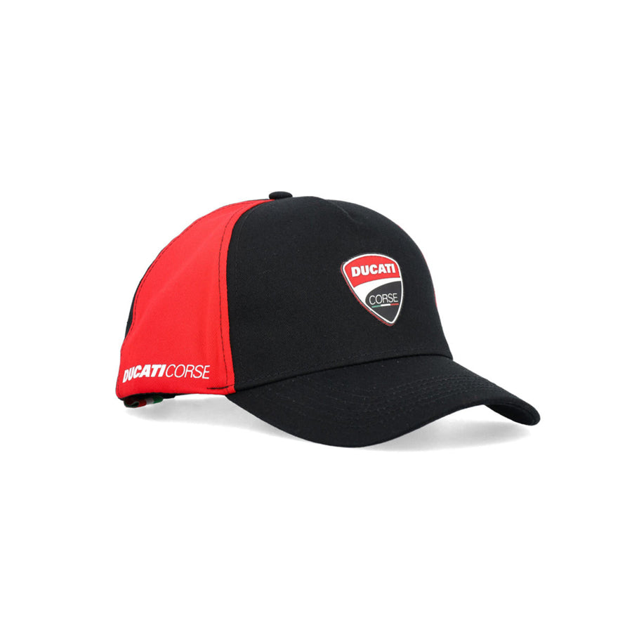 Ducati Corse Logo Hat Black/Red