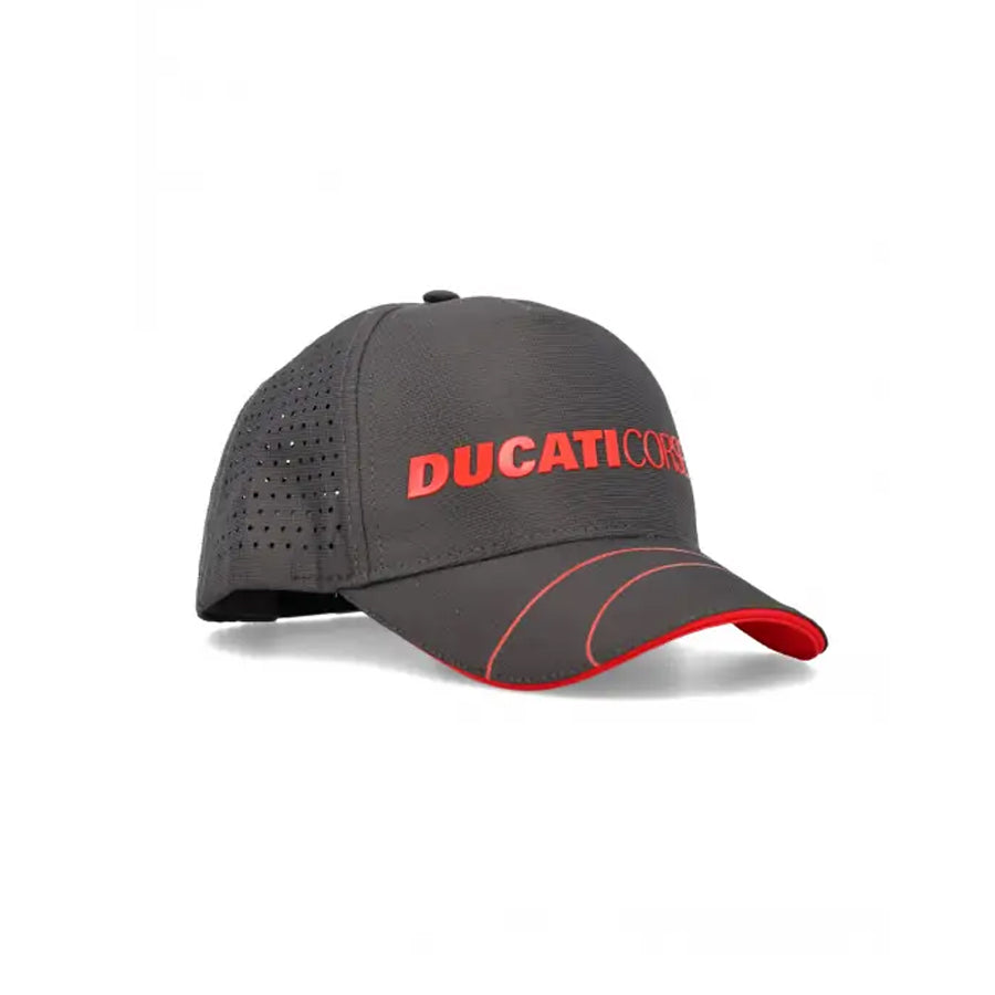 Ducati Corse Hat Charcoal Grey