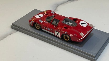 Gasoline 1/43 Ferrari 512 S 24 Hours Le Mans 1970 Red No. 7 GAS10022