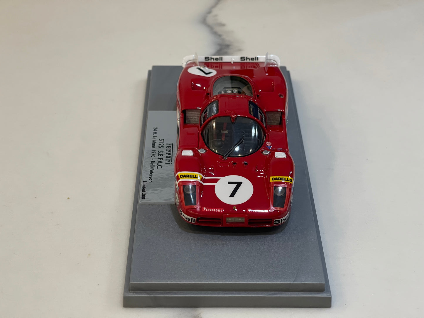 Gasoline 1/43 Ferrari 512 S 24 Hours Le Mans 1970 Red No. 7 GAS10022