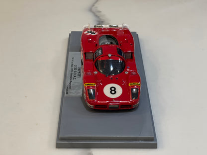 Gasoline 1/43 Ferrari 512 S 24 Hours Le Mans 1970 Red No. 8 GAS10023