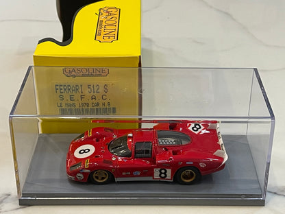 Gasoline 1/43 Ferrari 512 S 24 Hours Le Mans 1970 Red No. 8 GAS10023