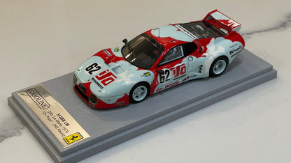 Gasoline 1/43 Ferrari 512 BBLM 24 Hours Le Mans 1979 White/Red No. 62 GAS10034