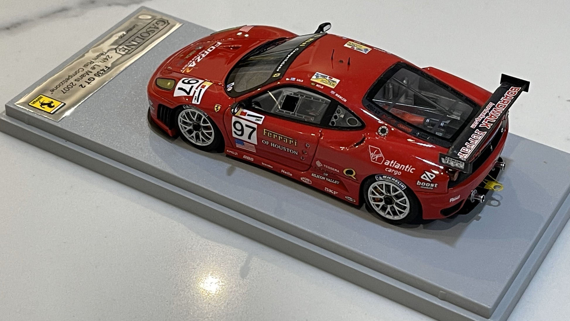 BBR 1/43 Ferrari F430 GT2 Le Mans 2007 Limited 100 pcs BBR 1/43 Ferrari F430 GT2 Le Mans 2007 Limited 100 pcs