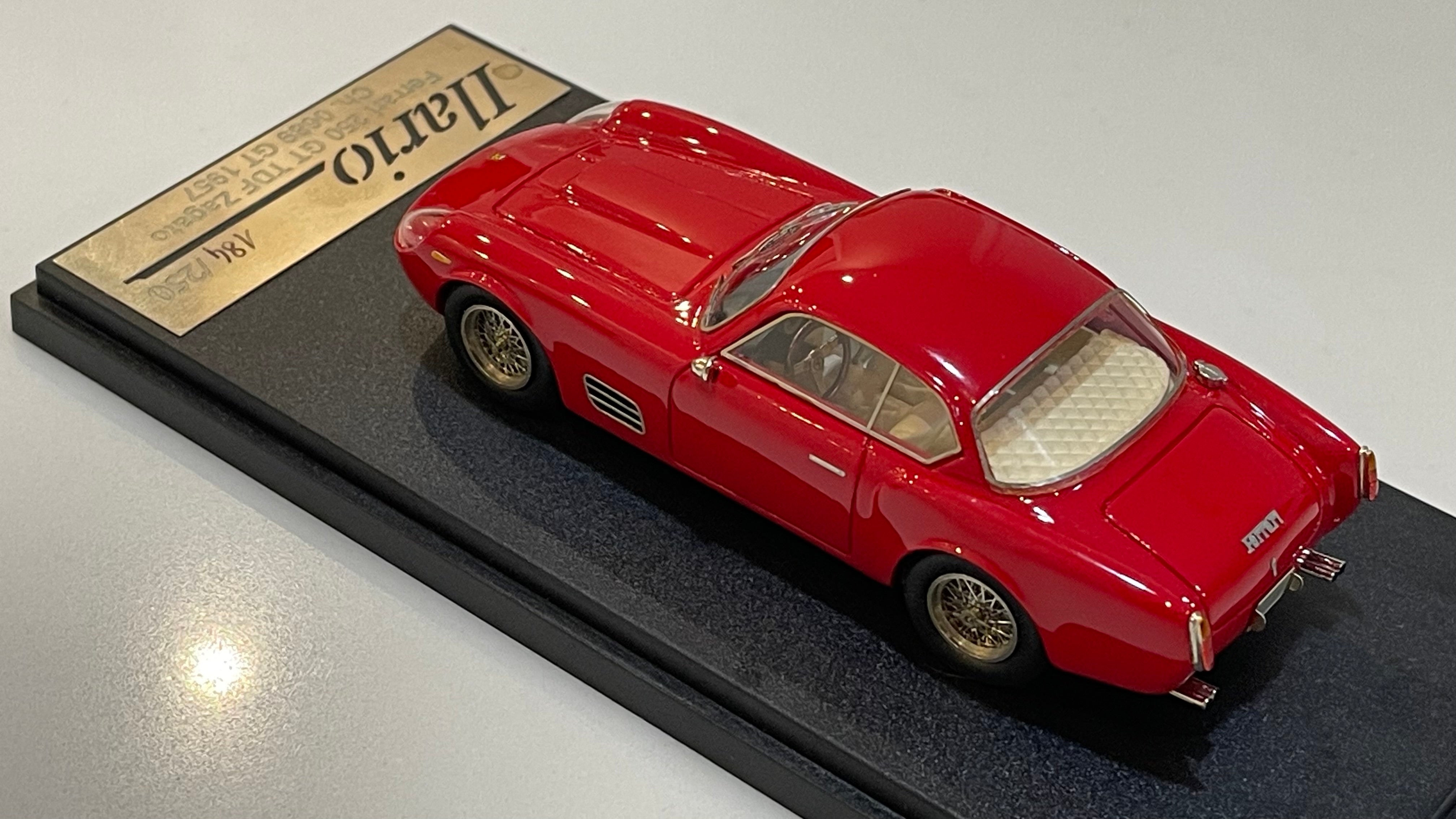 Ilario 1/43 Ferrari 250 GT TDF Zagato 0689GT 1957 Red IL43019