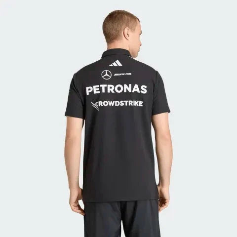 Mercedes AMG Petronas F1 2026 Men's Team Polo Shirt Black