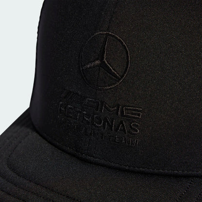 Mercedes AMG Petronas F1 Night Trucker Stealth Hat Black