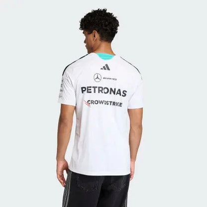 Mercedes AMG Petronas F1 2026 Men's Team T-Shirt White