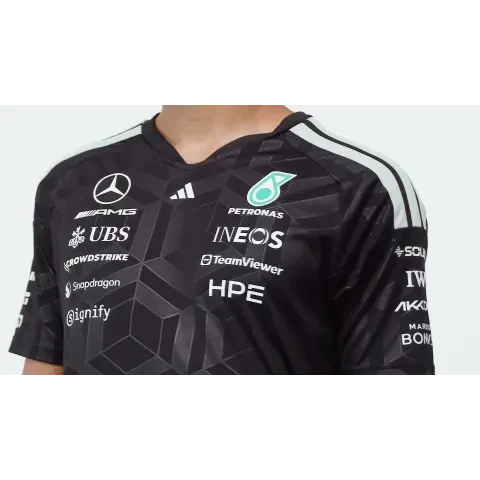 Mercedes AMG Petronas F1 2026 Men's Team T-Shirt Black