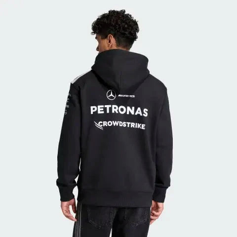 Mercedes AMG Petronas F1 2026 Men's Team Hooded Sweatshirt Black