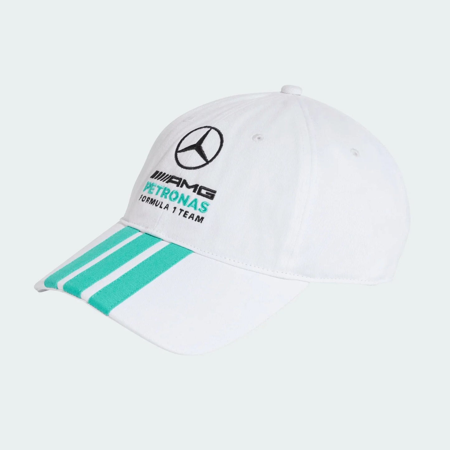 Mercedes AMG Petronas F1 DNA 3 Stripes Hat White