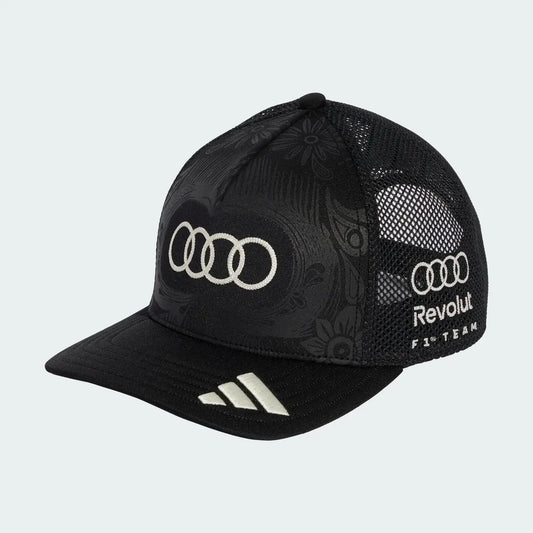 Audi F1 2026 Mexico GP SE Team Baseball Hat Black
