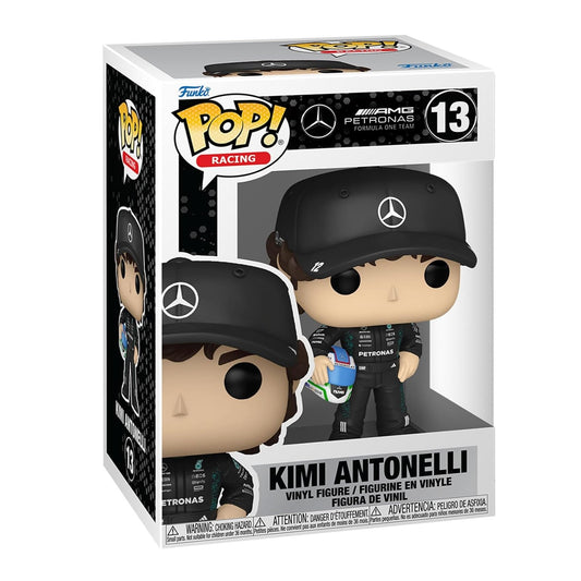 Mercedes AMG Petronas F1 Team Kimi Antonelli Mini Figure Black