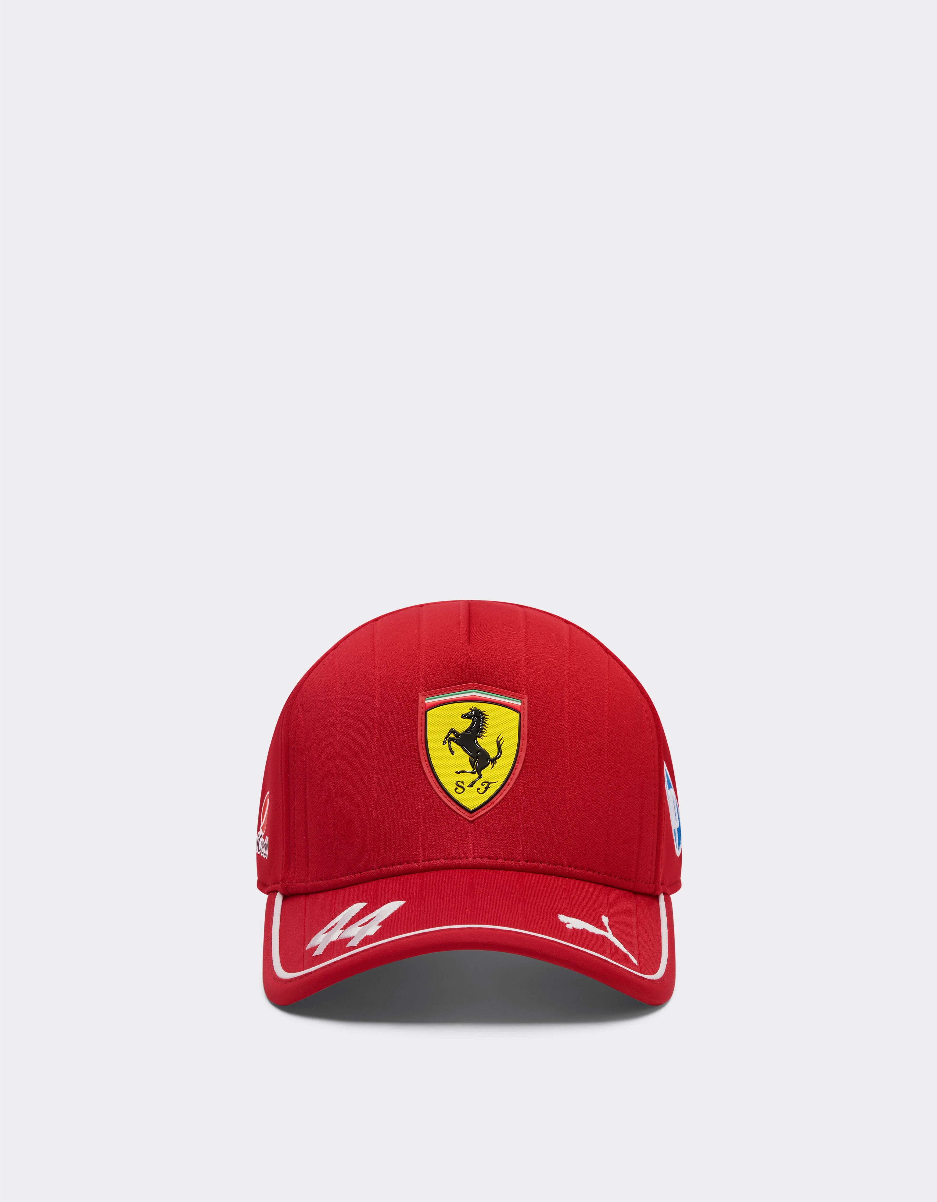 Scuderia Ferrari F1 2025 Lewis Hamilton Team Driver Hat Dark Red