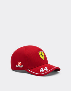 Scuderia Ferrari F1 2025 Lewis Hamilton Team Driver Hat Dark Red