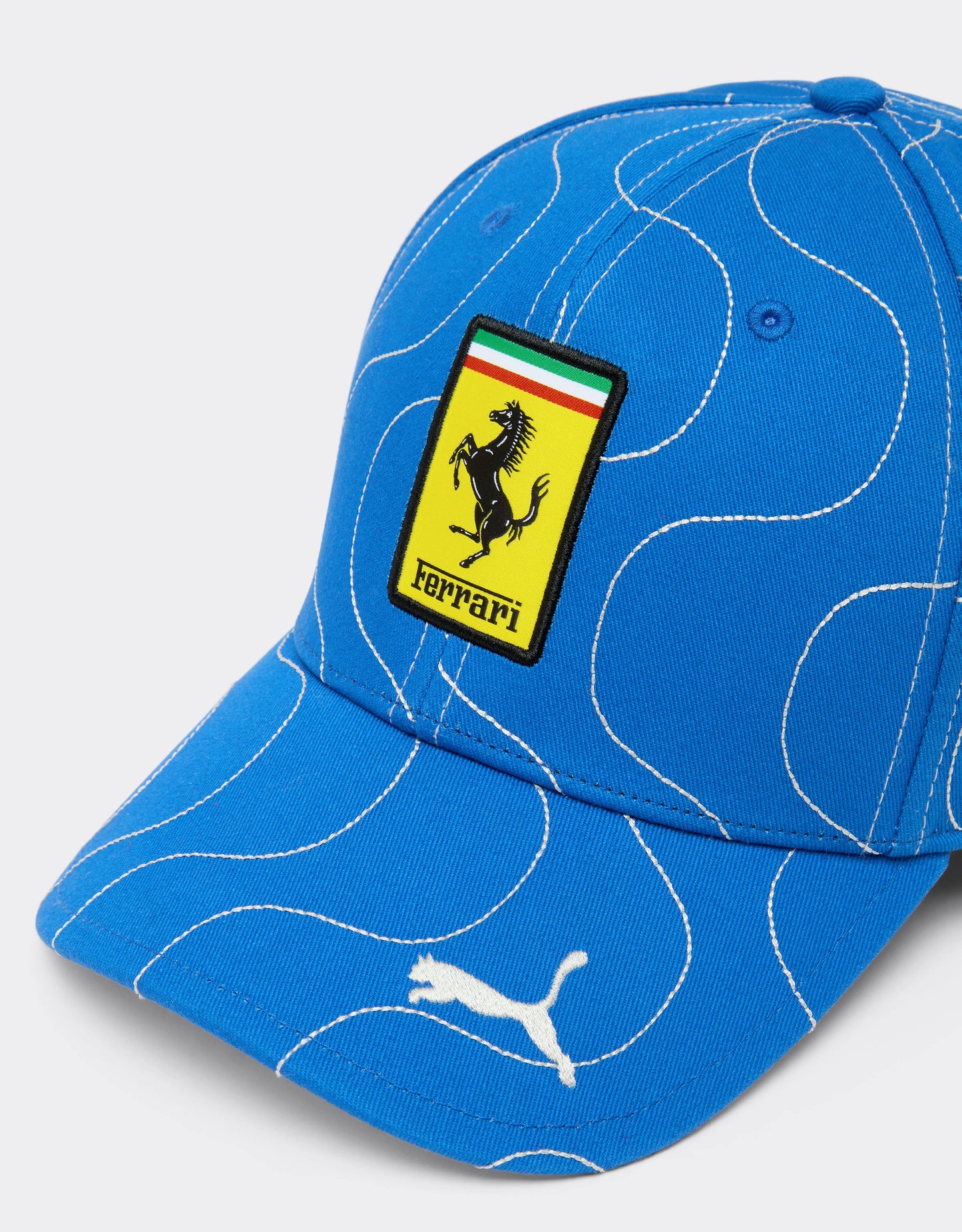 Scuderia Ferrari 2025 Team Special Edition Monza Cap Blue