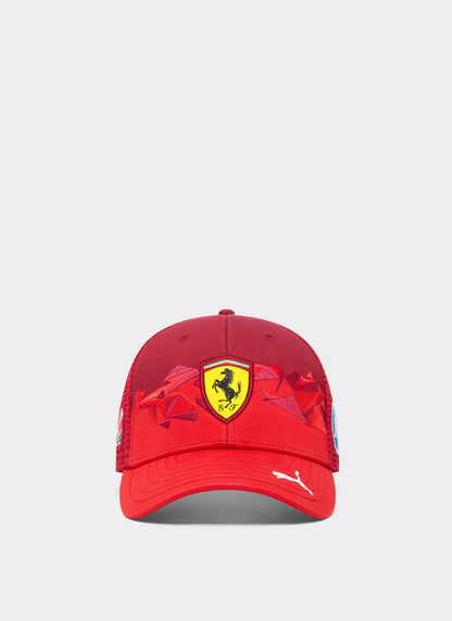Scuderia Ferrari 2025 Team Special Edition Las Vegas Cap Red