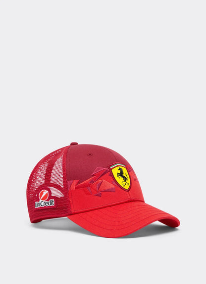 Scuderia Ferrari 2025 Team Special Edition Las Vegas Cap Red